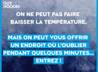 IMMOBILIER DE PROXIMITÉ : GUY HOQUET LANCE  « C’EST FRAIS CHEZ GUY HOQUET »,  UNE OPÉRATION  SOLIDAIRE FACE AUX FORTES CHALEURS